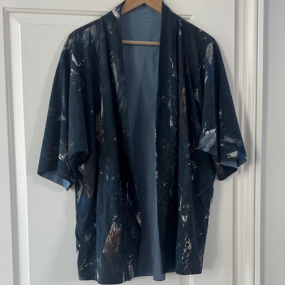 Women’s Blue Patterned Kimono Jacket by Lululemon